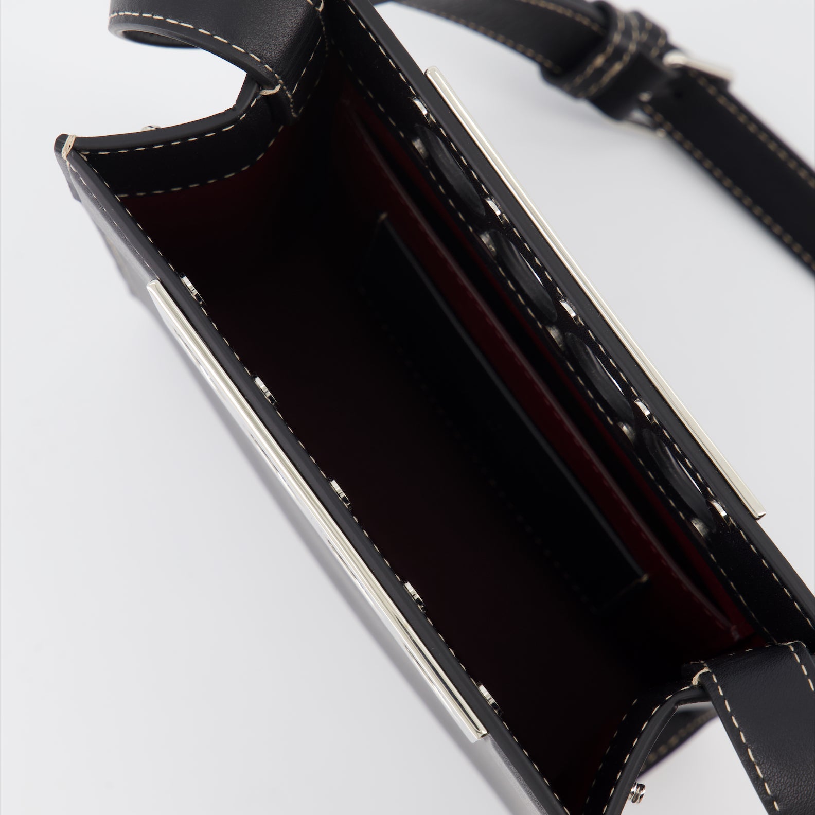 クロスボディバッグ グリップバッグ Alexander McQueen 黒 男