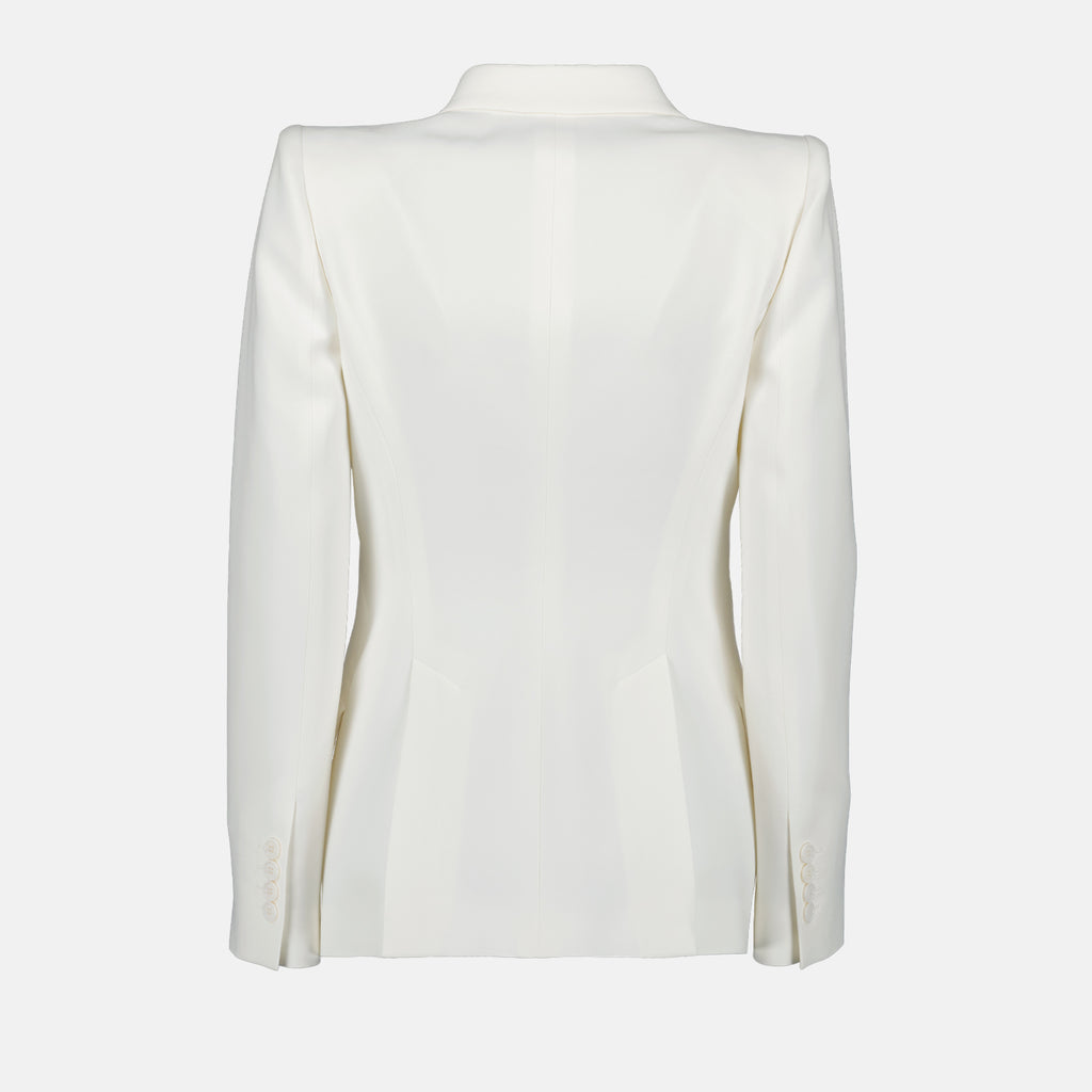 Jacken Veste à bijoux Alexander McQueen Beige Femme