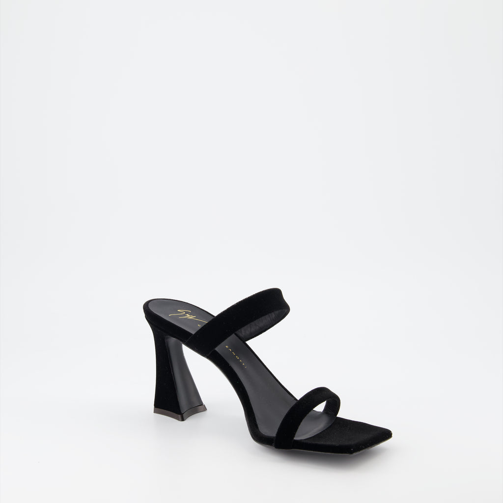 Zapatos abiertos Mules Flaminia Giuseppe Zanotti Negro Femme
