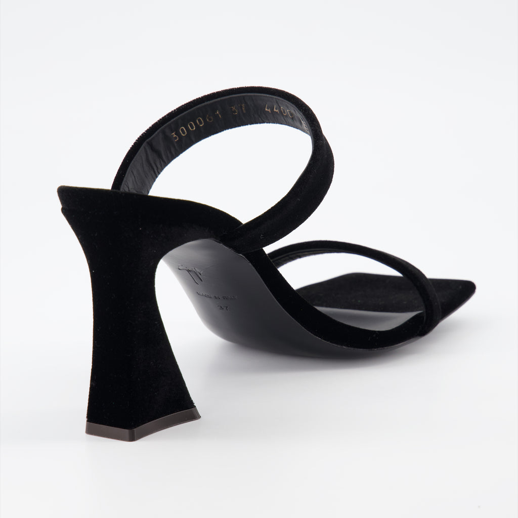 Zapatos abiertos Mules Flaminia Giuseppe Zanotti Negro Femme