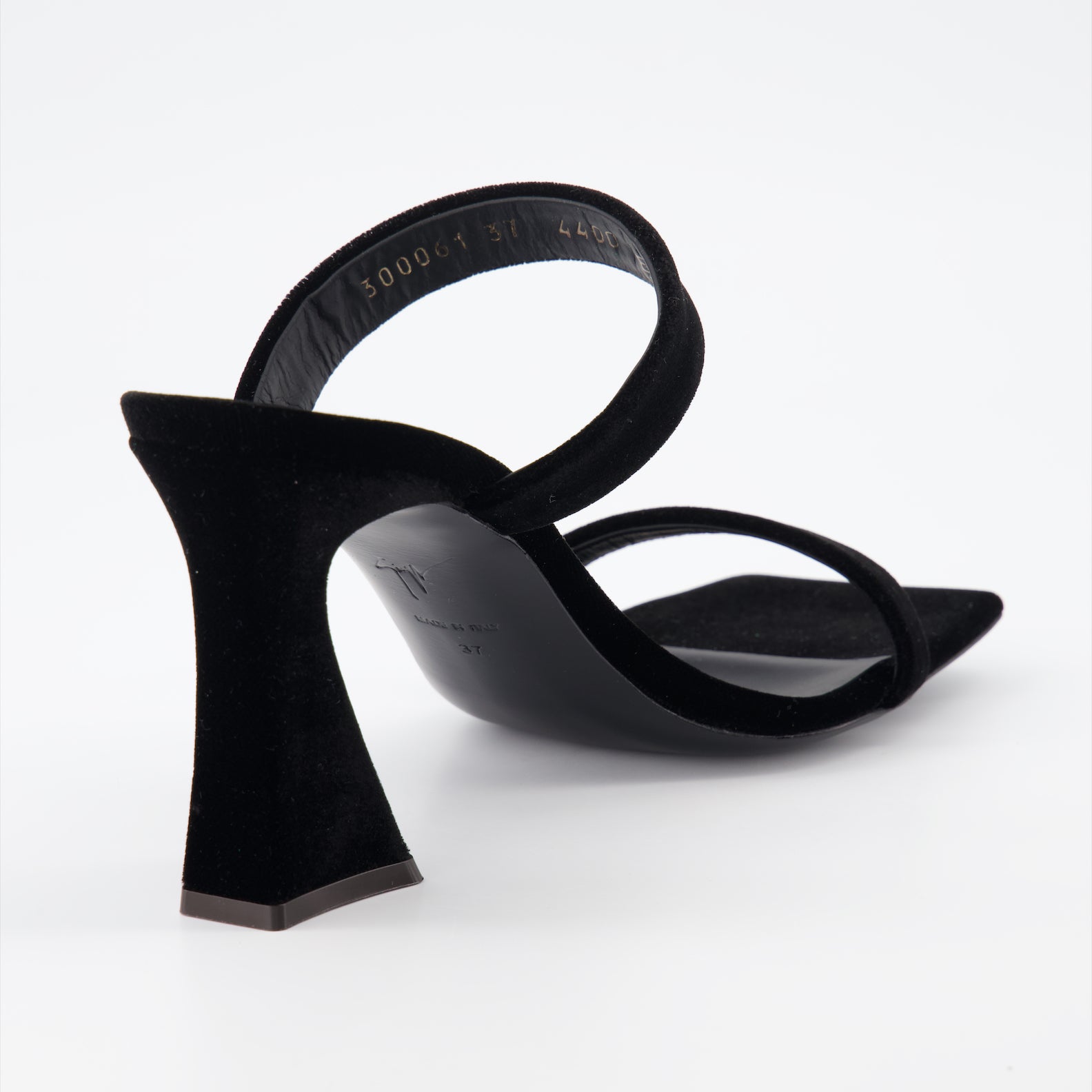 Zapatos abiertos Mules Flaminia Giuseppe Zanotti Negro Femme