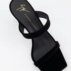 Zapatos abiertos Mules Flaminia Giuseppe Zanotti Negro Femme