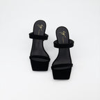 Zapatos abiertos Mules Flaminia Giuseppe Zanotti Negro Femme