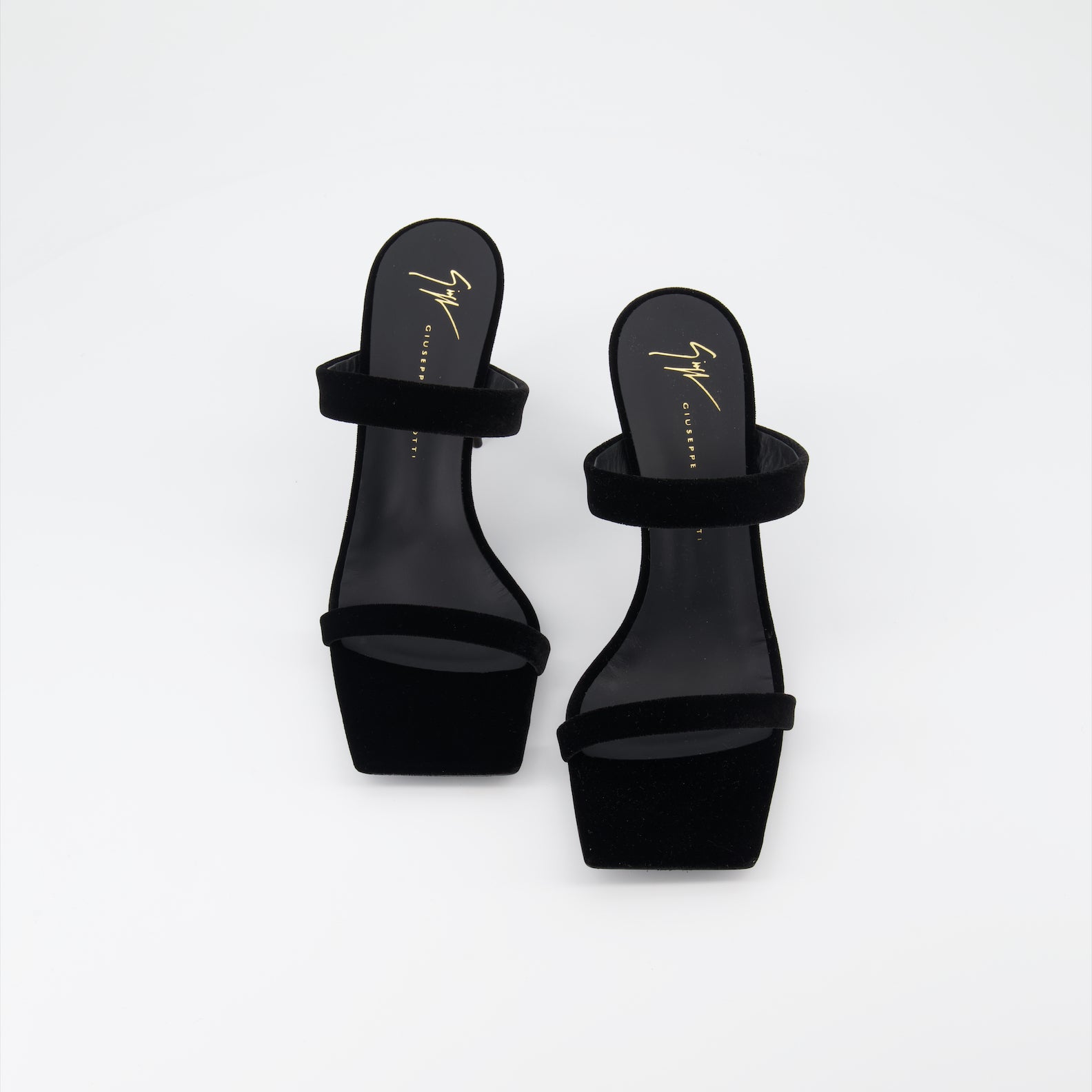 Zapatos abiertos Mules Flaminia Giuseppe Zanotti Negro Femme