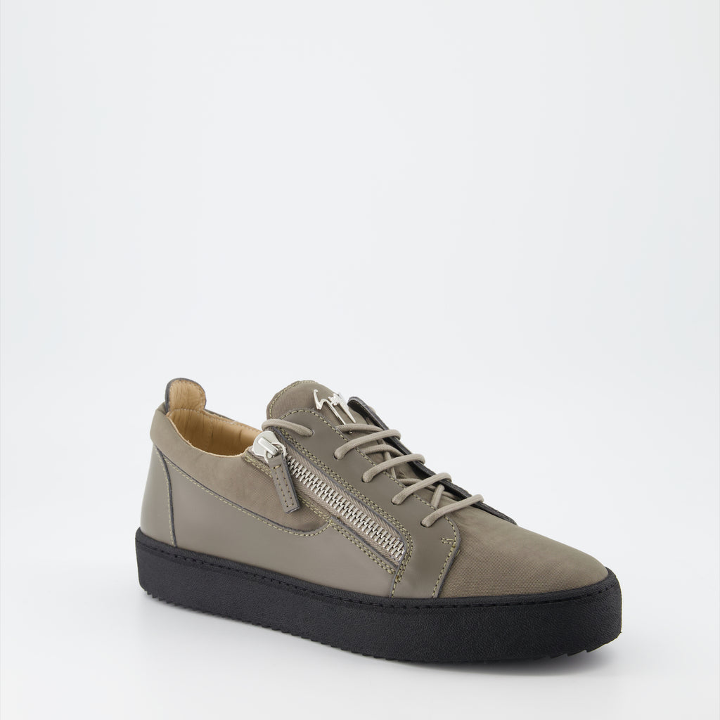 Baskets Baskets Frankie Giuseppe Zanotti Gris Homme