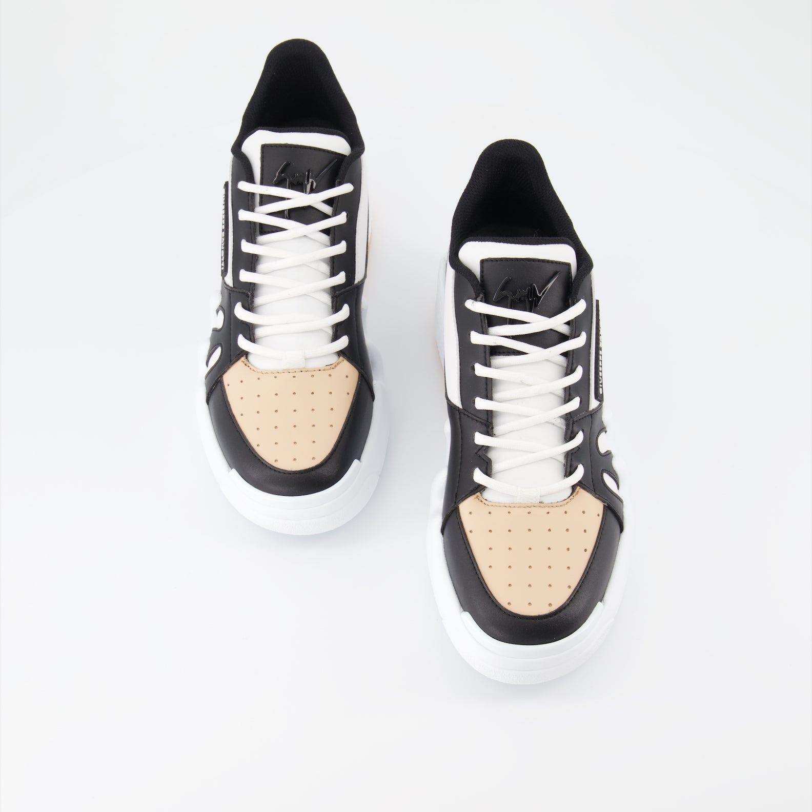 Sneakers Baskets Talon Giuseppe Zanotti Bianco Femme