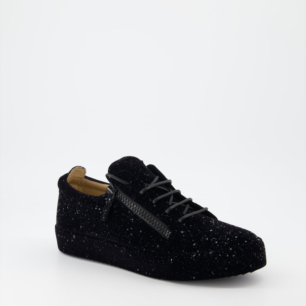 Tênis Baskets The Unfinished Giuseppe Zanotti Preto Homme