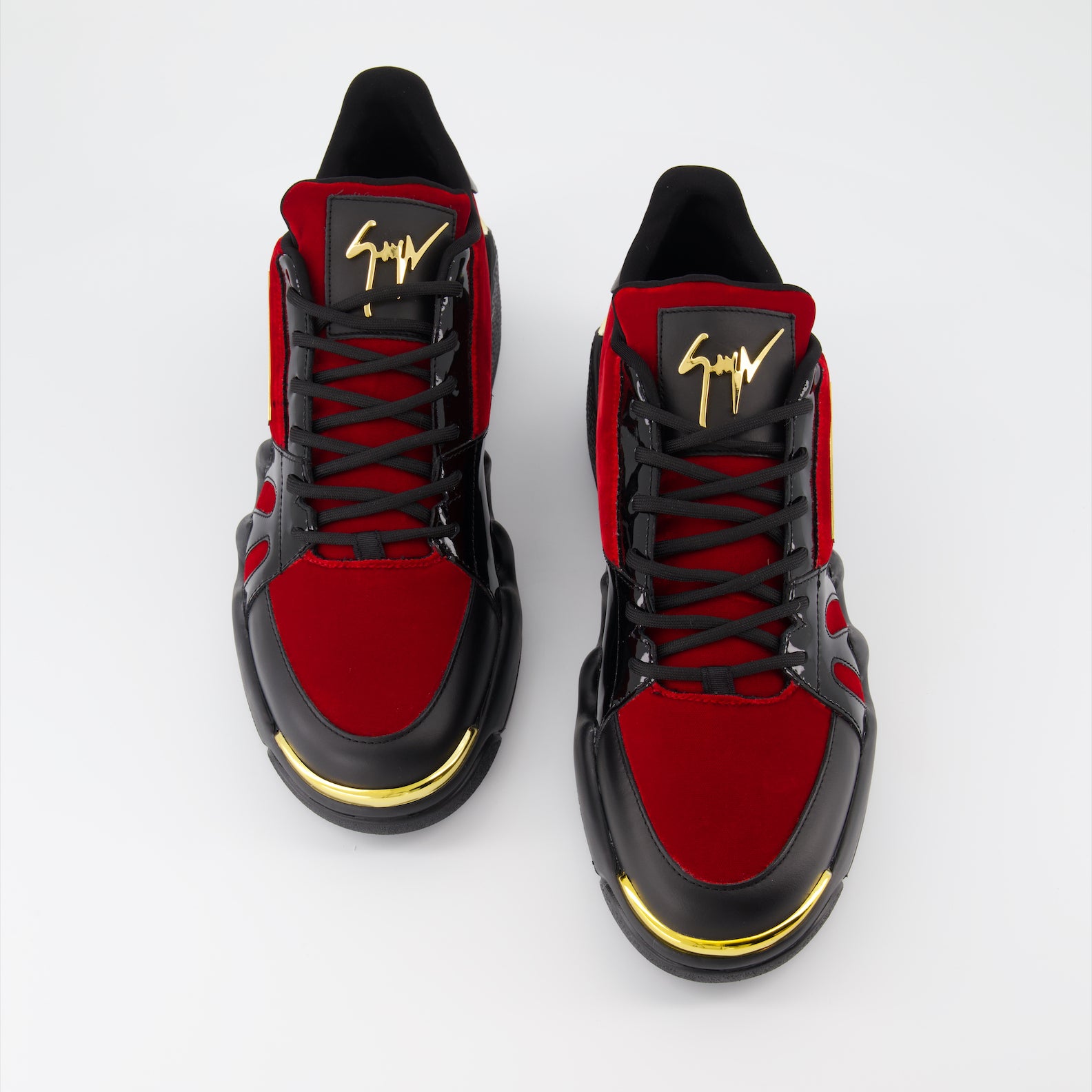 Sneaker Baskets Talon Giuseppe Zanotti Rot Homme