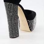 Escarpins Escarpins Bebe Strass Giuseppe Zanotti Noir Femme