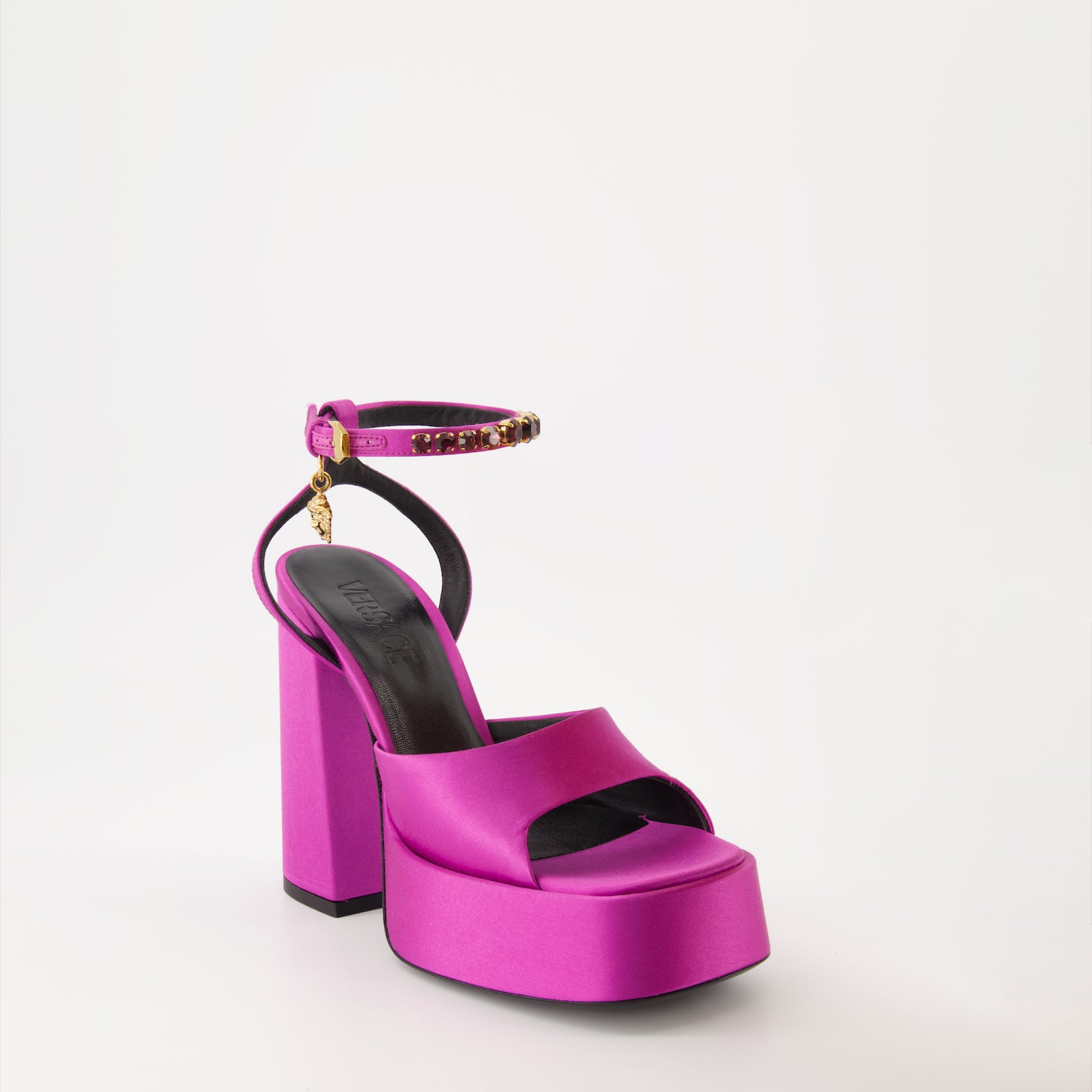 Zapatos abiertos Sandalias Plataforma Medusa Aevitas Versace Rosa Femme