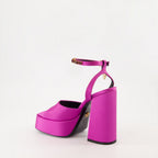 Zapatos abiertos Sandalias Plataforma Medusa Aevitas Versace Rosa Femme