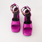 Zapatos abiertos Sandalias Plataforma Medusa Aevitas Versace Rosa Femme