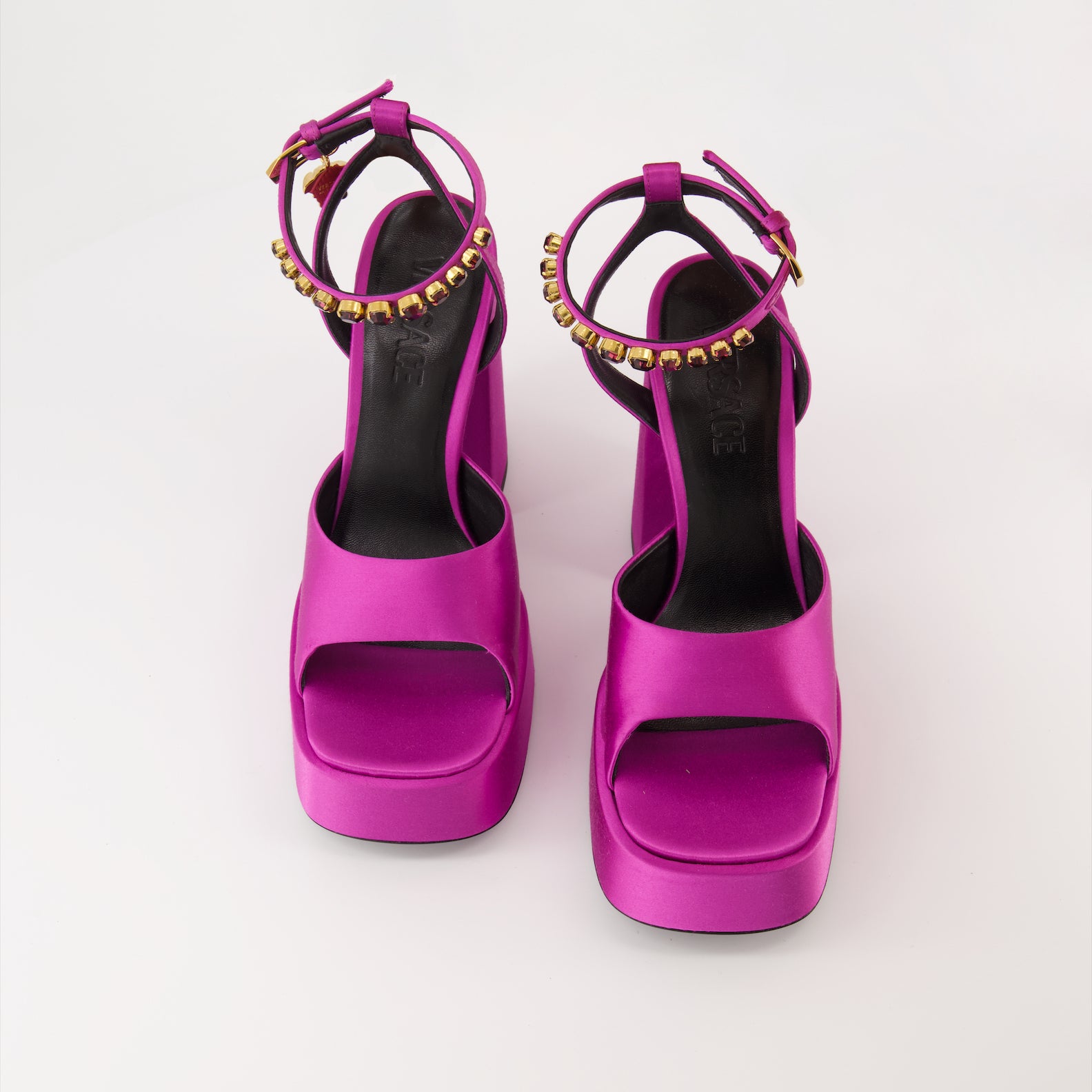 Zapatos abiertos Sandalias Plataforma Medusa Aevitas Versace Rosa Femme