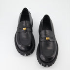 Mocassins Mocassins Greca Portico Versace Noir Homme