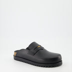 Zapatos abiertos Mules Medusa Versace Negro Homme