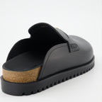 Zapatos abiertos Mules Medusa Versace Negro Homme