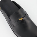 Zapatos abiertos Mules Medusa Versace Negro Homme