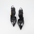 Escarpins Escarpins Safety Pin Versace Noir Femme