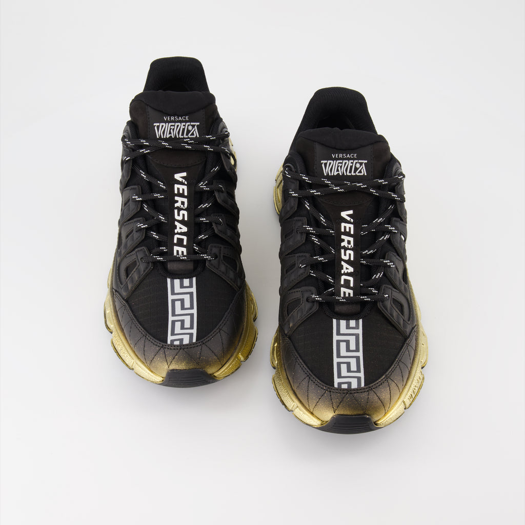 Baskets Baskets Trigreca Versace Noir Homme