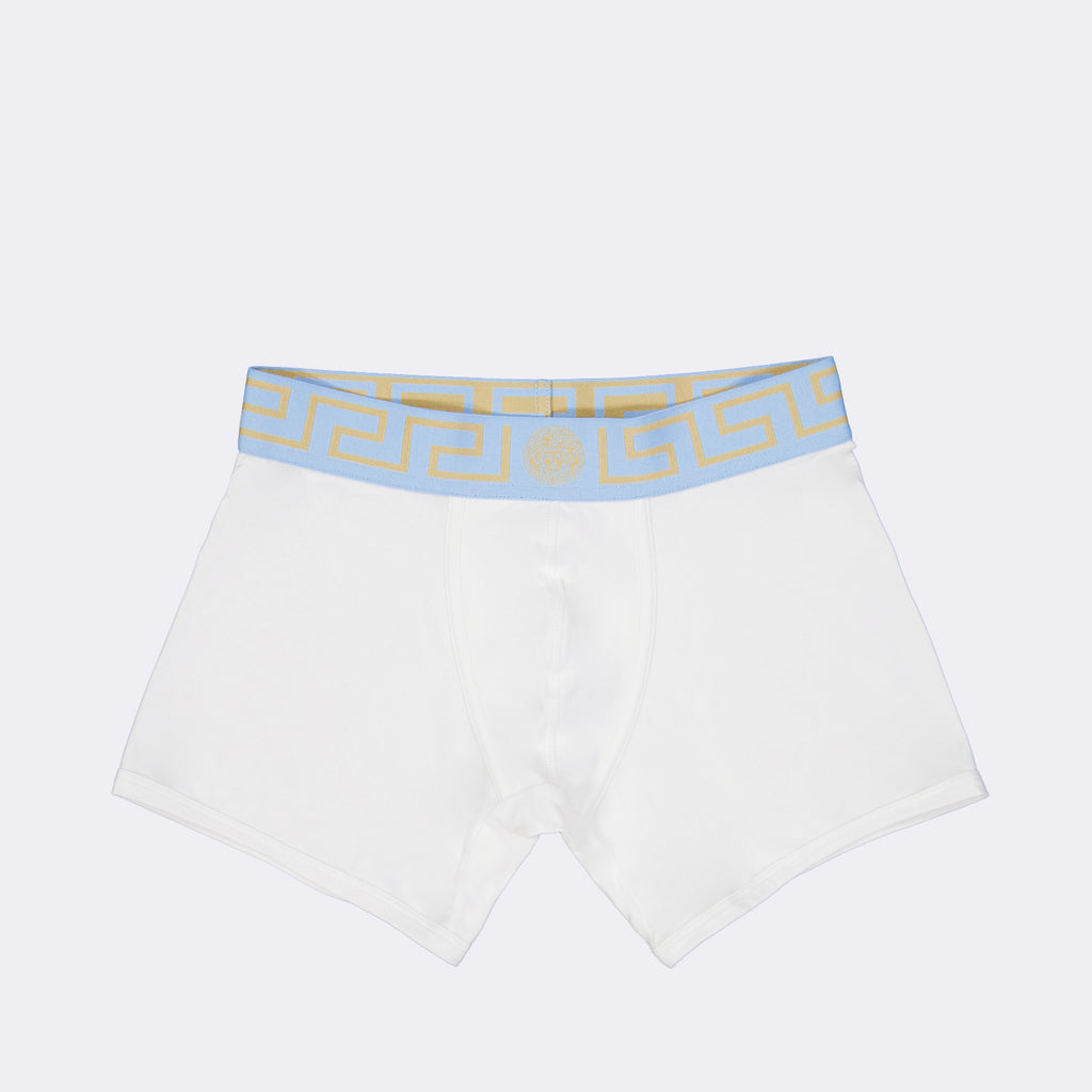 Sous-vêtements et homewear Boxer Medusa Greca Versace Blanc Homme