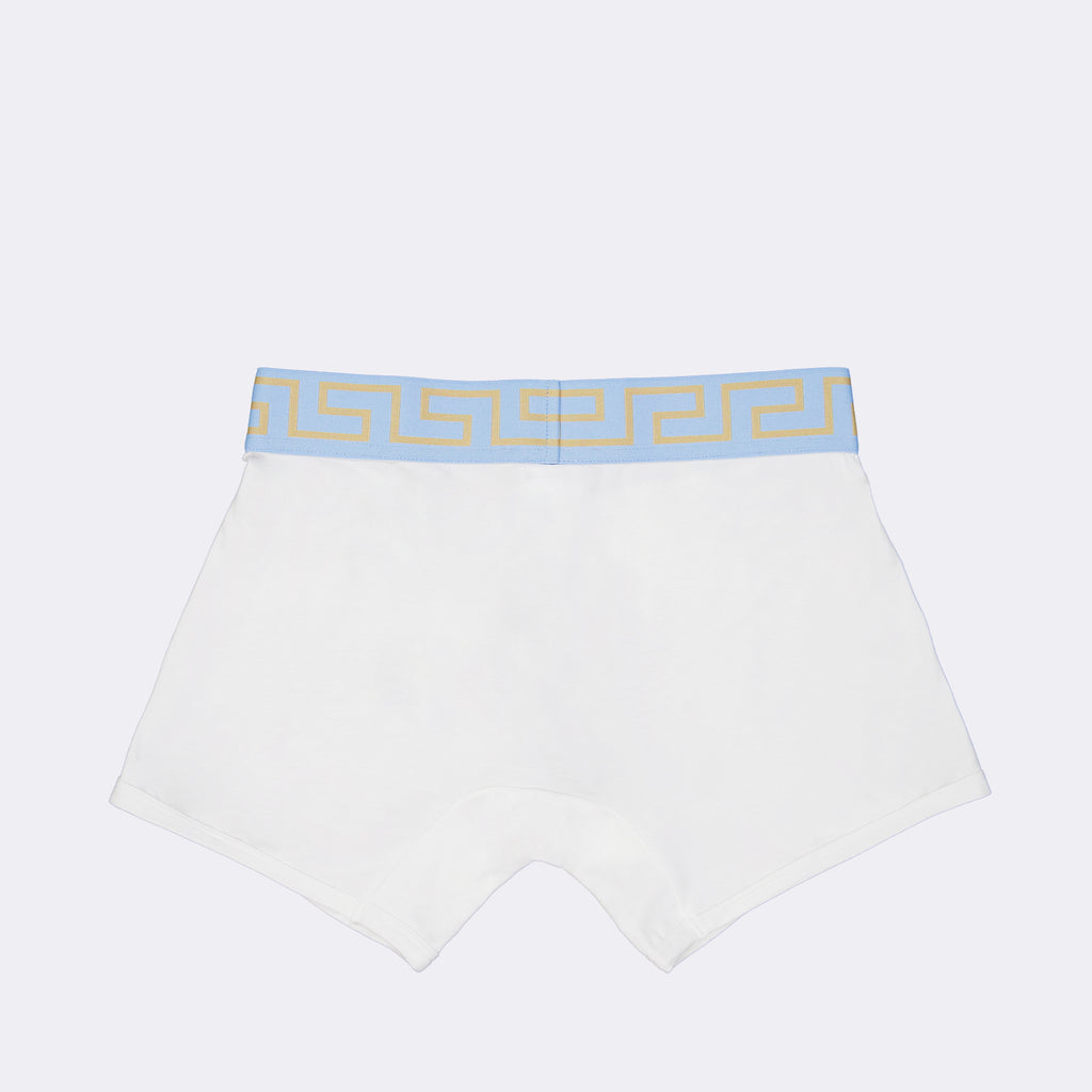 Sous-vêtements et homewear Boxer Medusa Greca Versace Blanc Homme