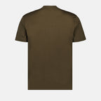 T-Shirts T-shirt à logo Versace Khaki Homme