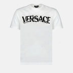 Tシャツ バロッコシルエットTシャツ Versace 白 男