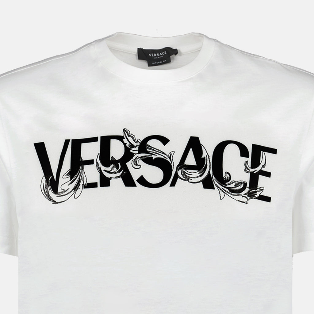 Tシャツ バロッコシルエットTシャツ Versace 白 男