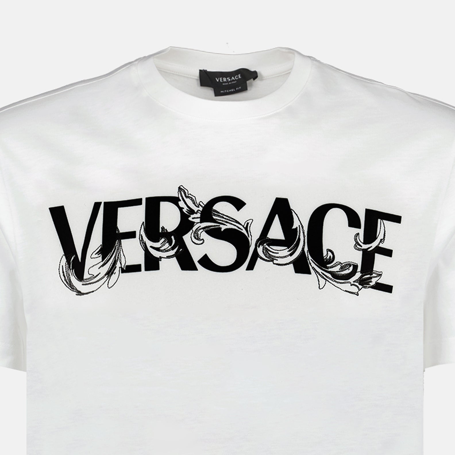 Tシャツ バロッコシルエットTシャツ Versace 白 男