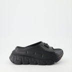 Zapatos abiertos Claquettes Medusa '95 Versace Negro Femme