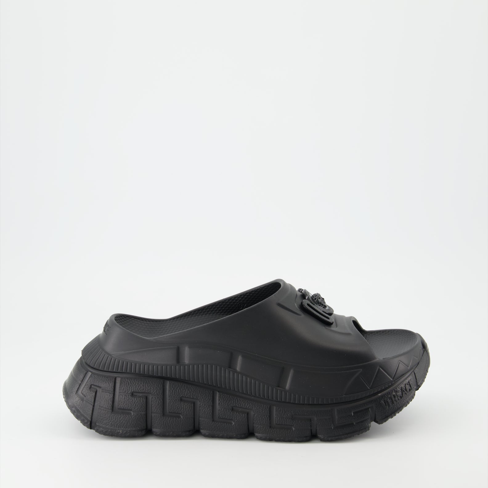 Sapatos abertos Claquettes Medusa '95 Versace Preto Femme