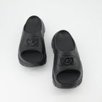 Zapatos abiertos Claquettes Medusa '95 Versace Negro Femme