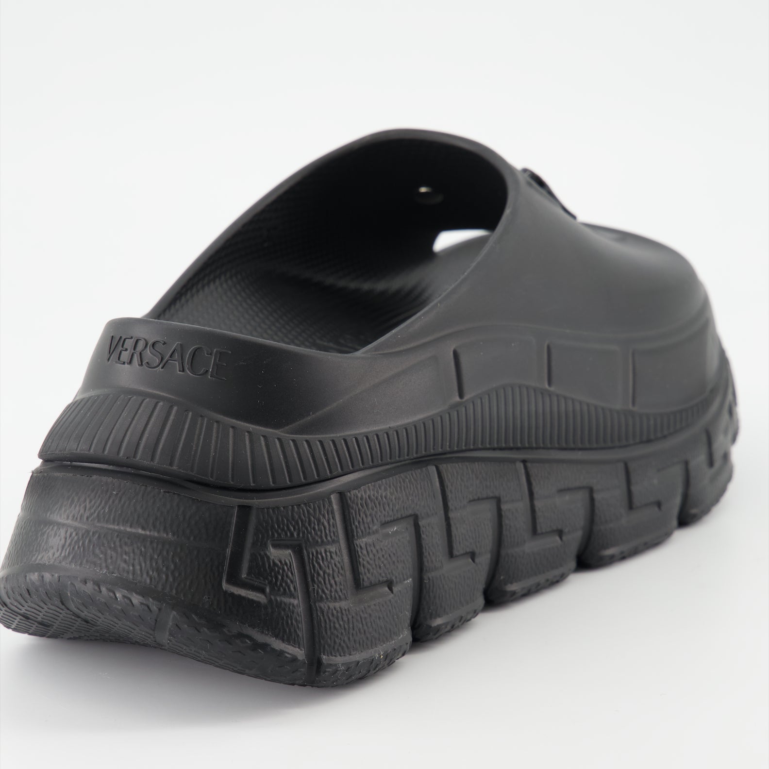 Sapatos abertos Claquettes Medusa '95 Versace Preto Femme