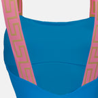 Beachwear Maillot de bain Greca Versace Bleu Femme