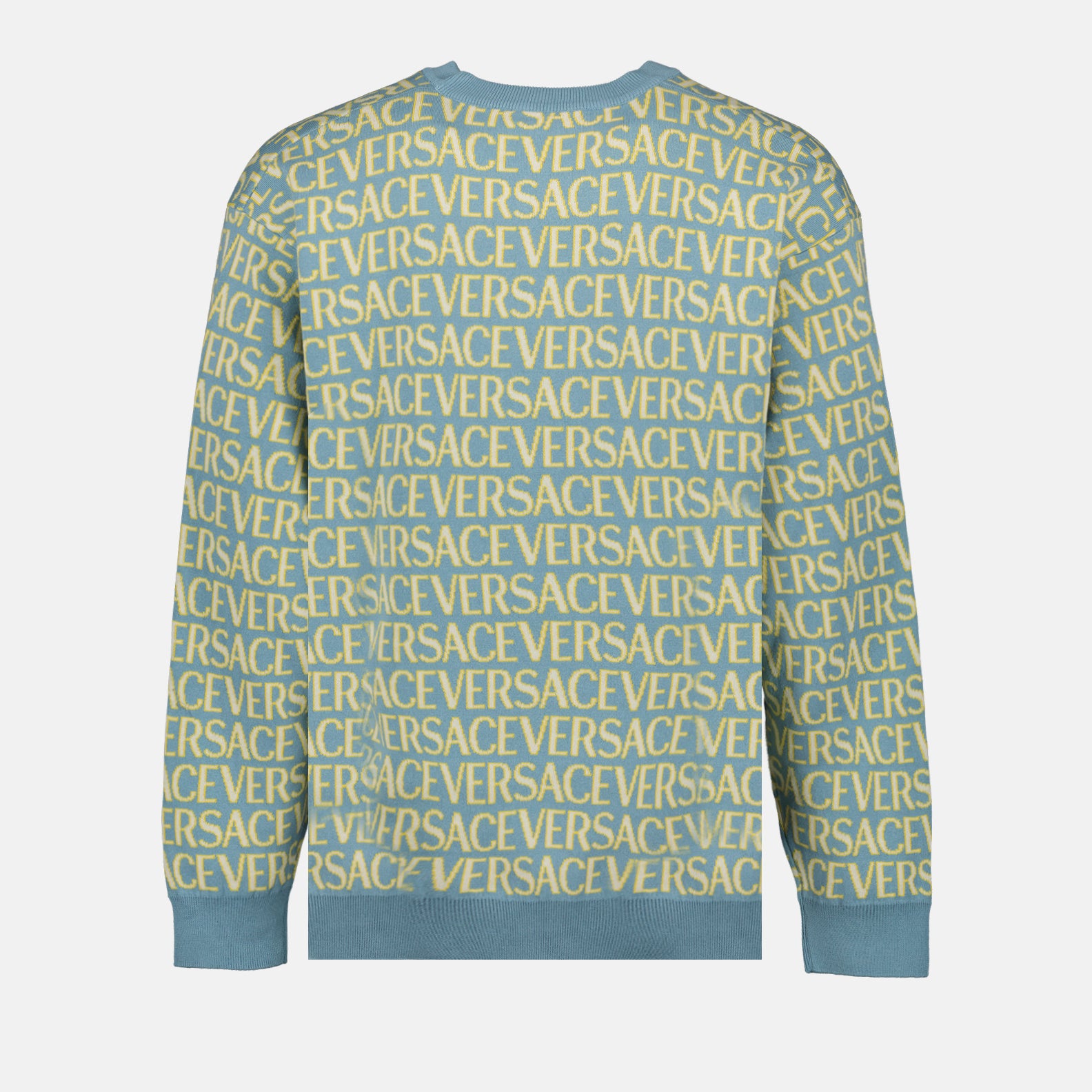 Prendas de punto Pull Versace Allover Versace Azul Homme