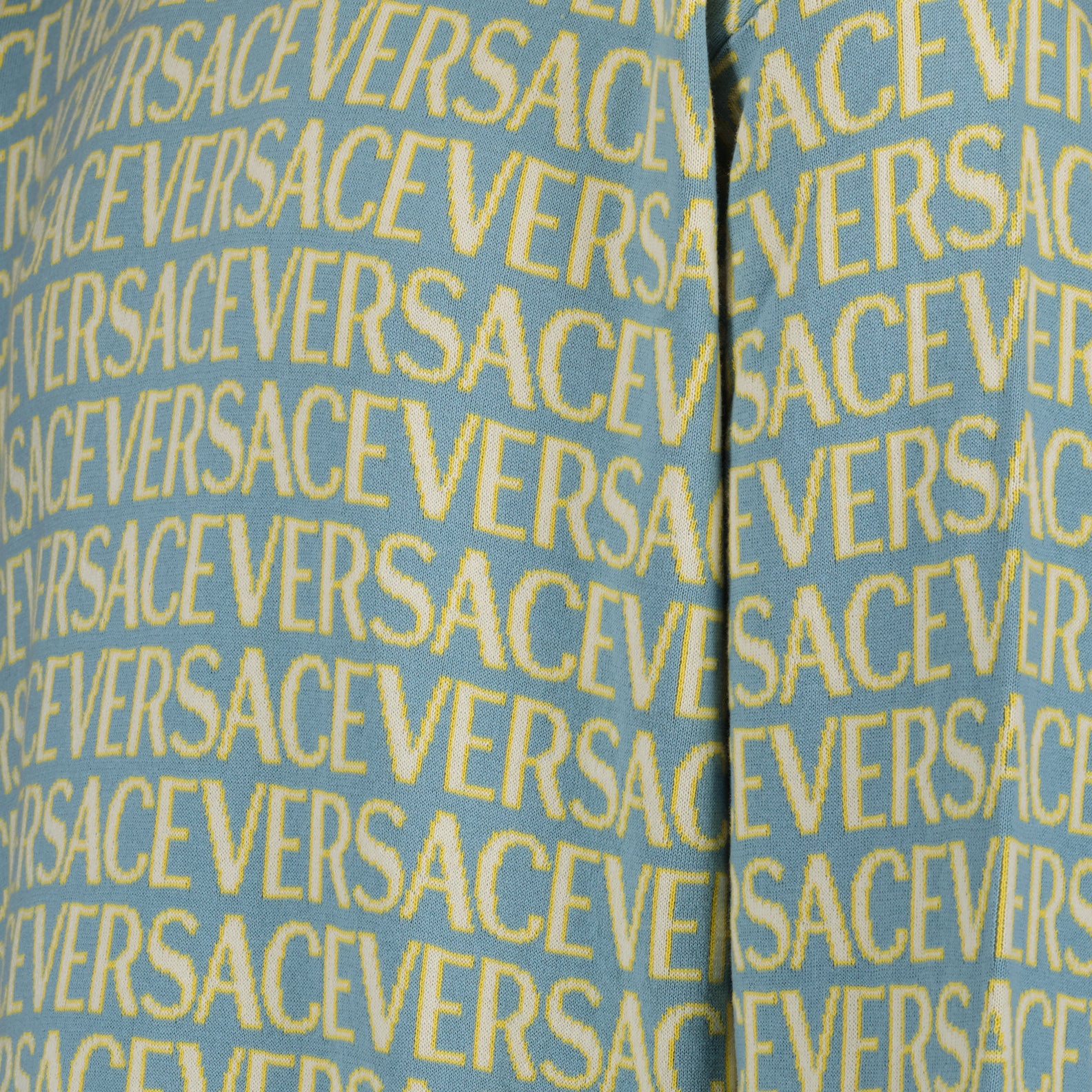 Prendas de punto Pull Versace Allover Versace Azul Homme