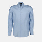 Hemden Chemise Versace Allover Versace Blau Homme