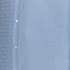 Hemden Chemise Versace Allover Versace Blau Homme