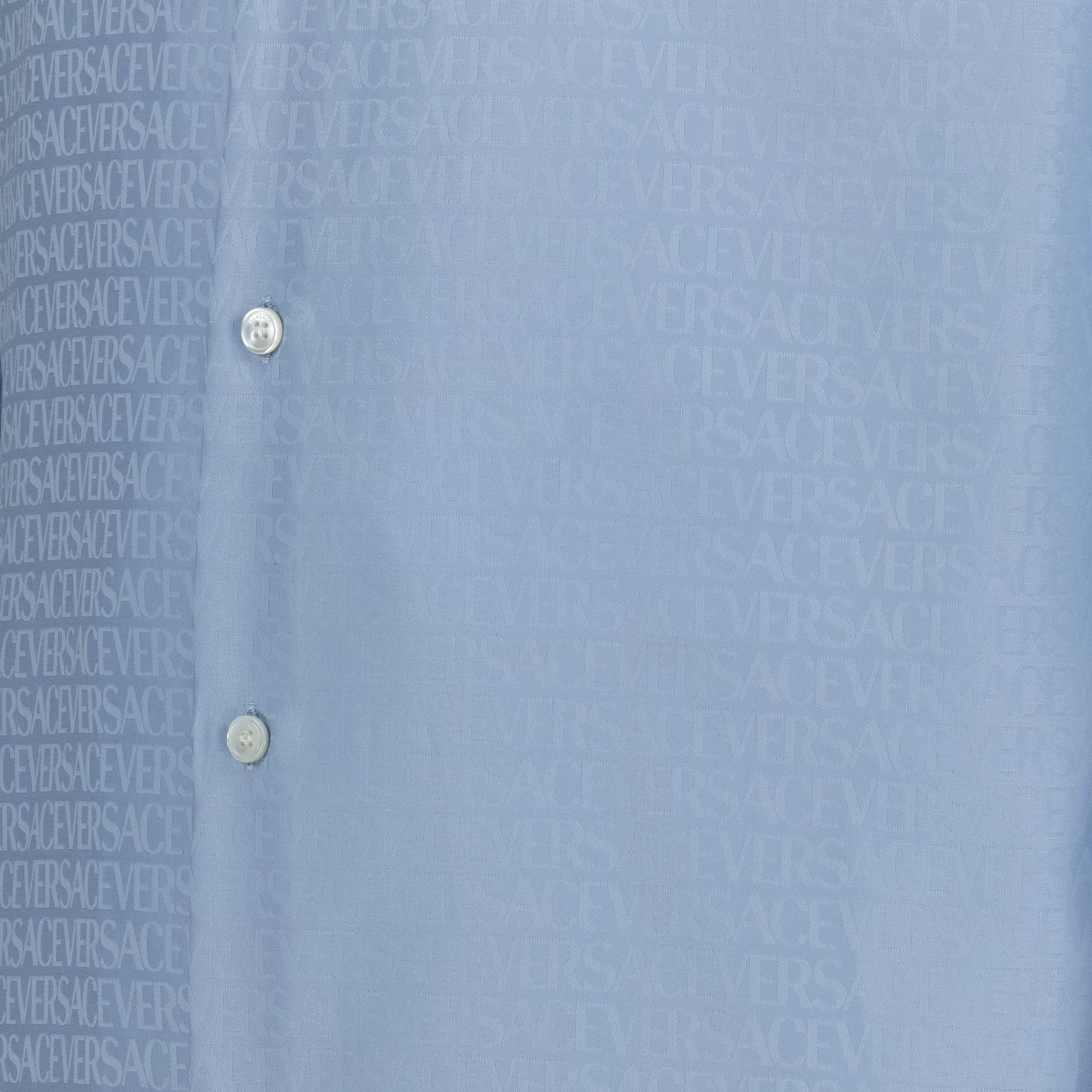 Hemden Chemise Versace Allover Versace Blau Homme