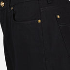 Pantalons Jean slim La Medusa Versace Noir Homme