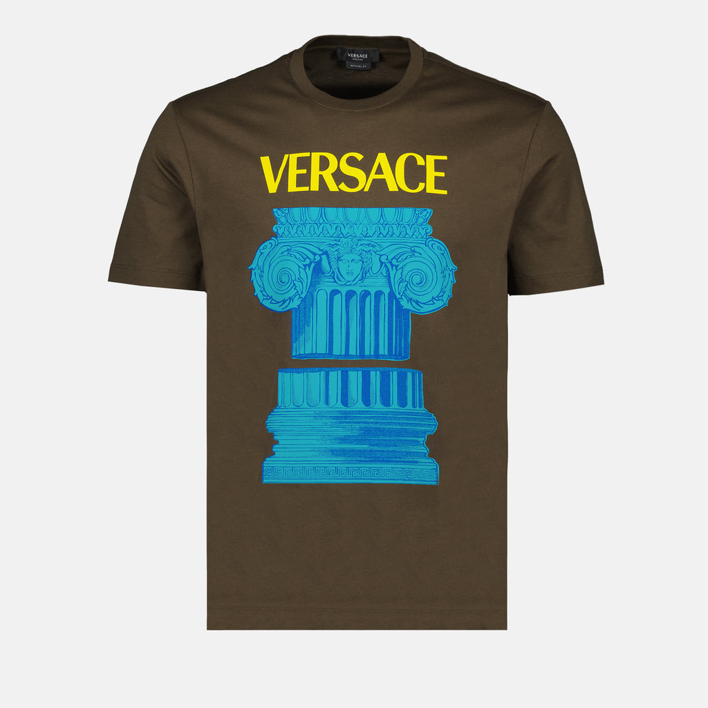 T-shirt T-shirt imprimé Versace Cachi Homme