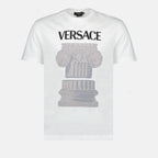 Tシャツ プリントTシャツ Versace 白 男