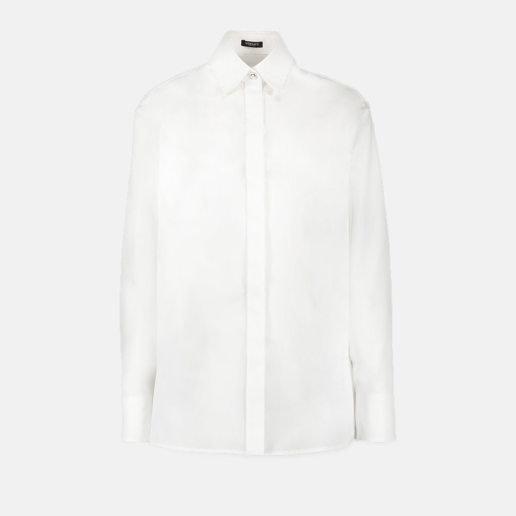 Hemden Chemise Medusa Versace Weiß Femme