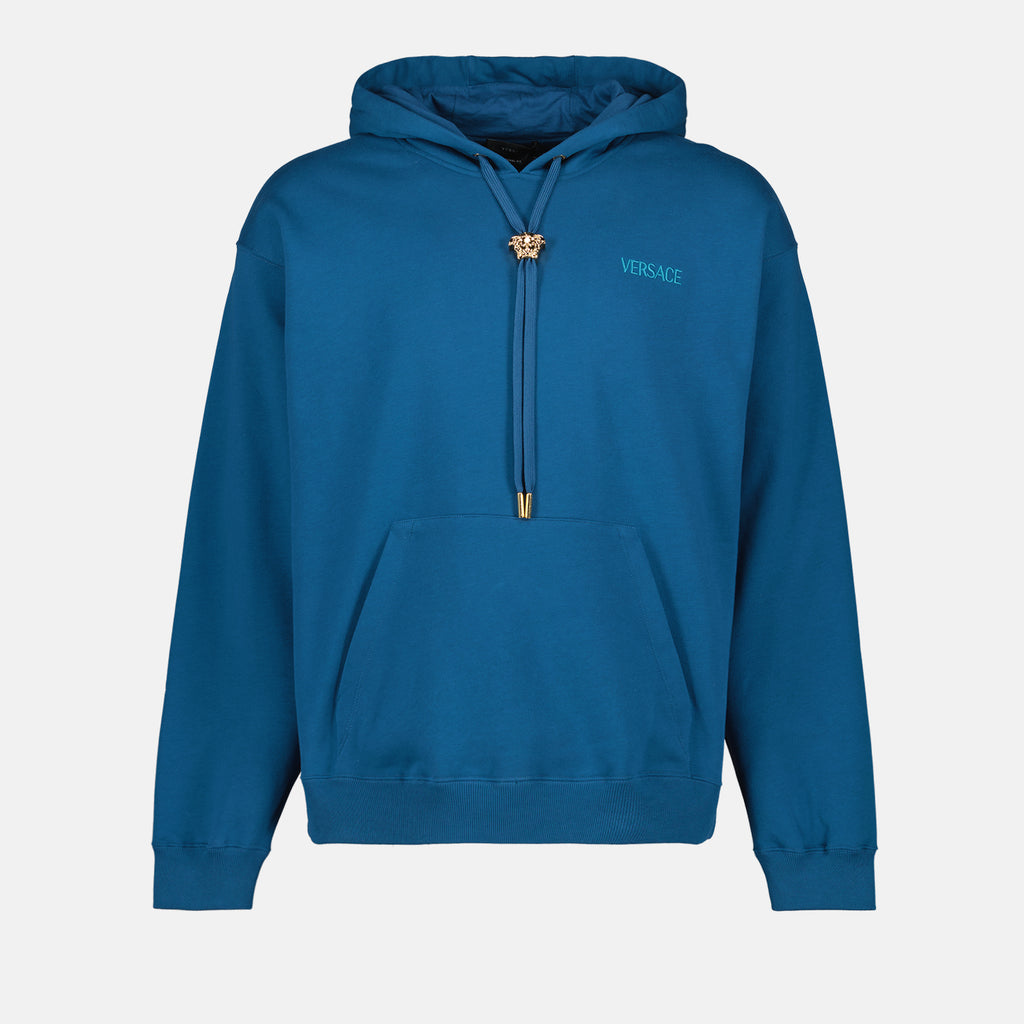 Sweatshirts Sweatshirt La Medusa Versace Blau Homme