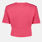 T-Shirts T-shirt à logo Safety Pin Versace Rosa Femme
