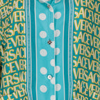 Camisas Chemise en soie Versace Azul Femme