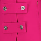 Jupes Jupe mini en cergé Versace Rose Femme
