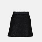 Jupes Jupe mini Versace Noir Femme