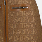 Jupes Mini-jupe monogrammée Versace Marron Femme