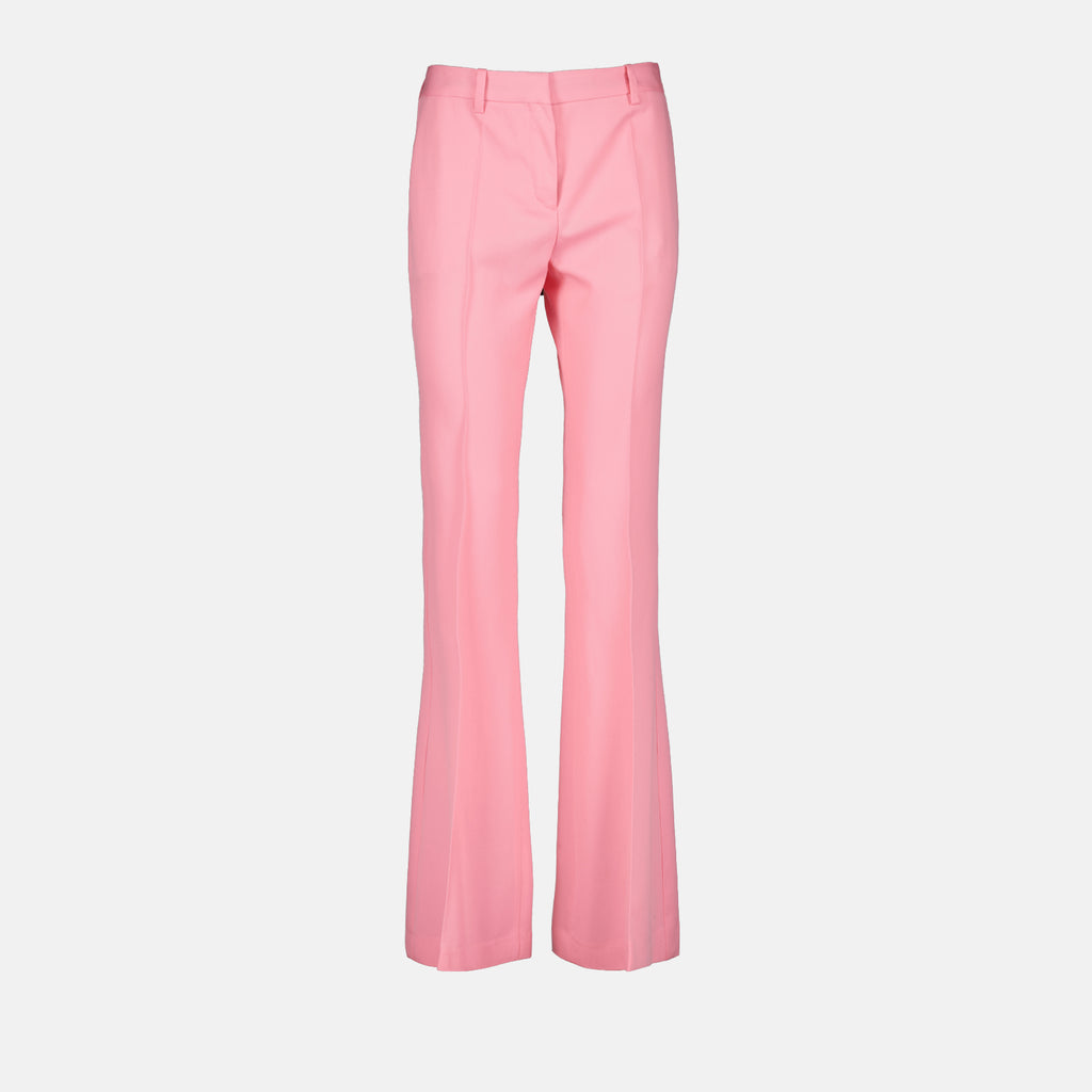 Pantalones Pantalon de ville Versace Rosa Femme